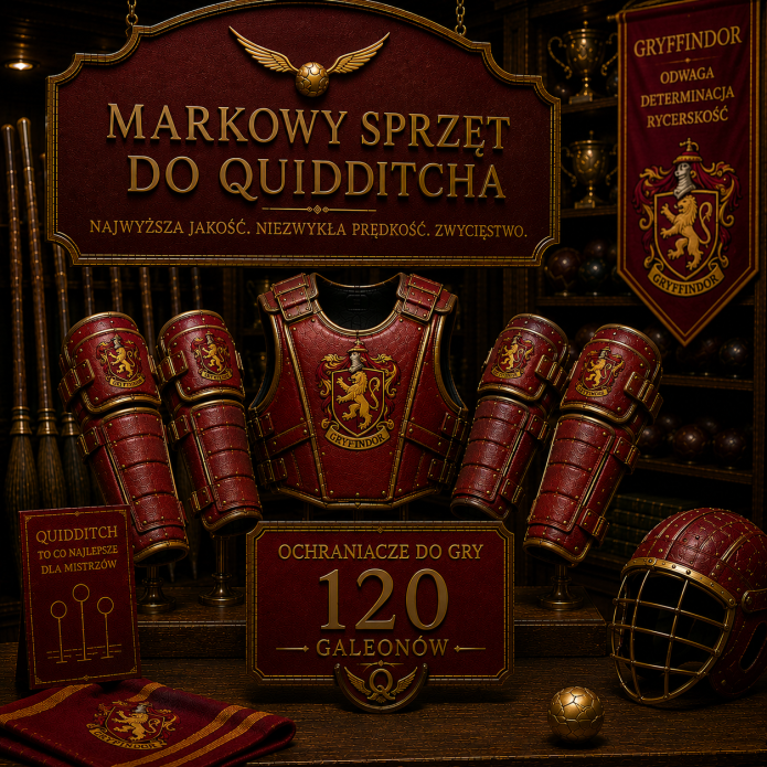 Ochraniacze do Gry- Gryffondor